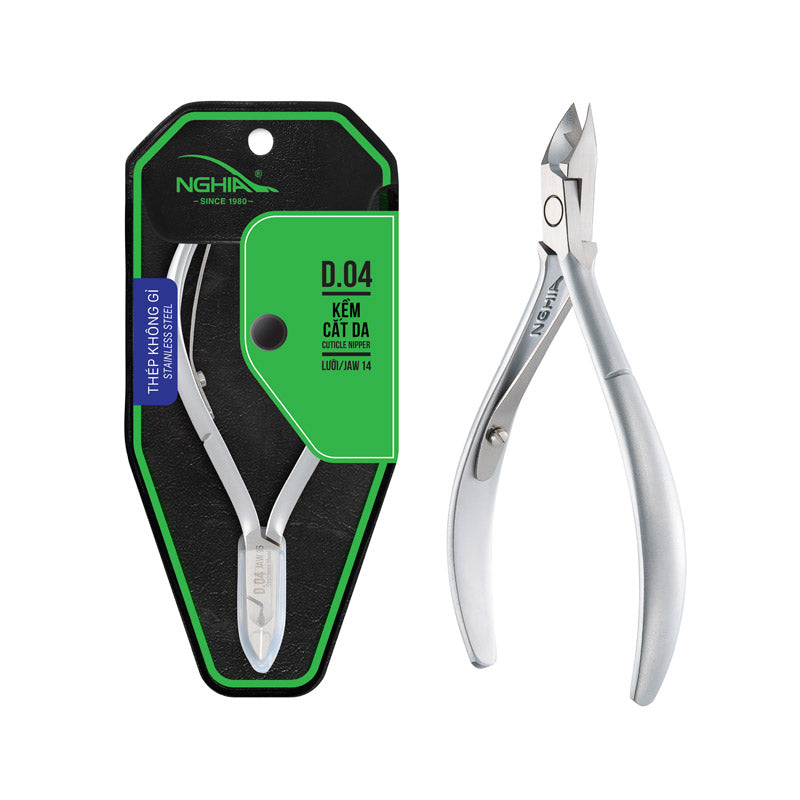 NGHIA Colorful Slanted Tips Tweezers - N-425 (Stainless Steel)