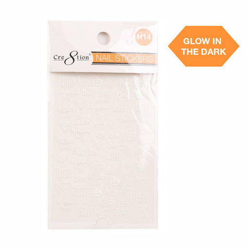 Cre8tion Nail Art Stickers - Halloween (14 Styles)