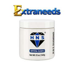 HNS DIAMOND KRYSTALCLEAR 3 NAIL POWDER 12 OZ