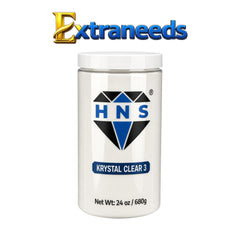 HNS KRYSTAL CLEAR 3 NAIL POWDER 24 OZ