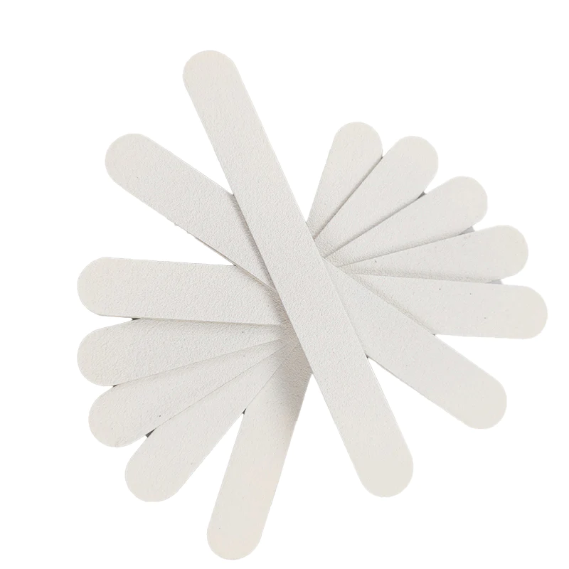 Cre8tion Mini Nail File Wood Center White Grit (50 pcs./pack)