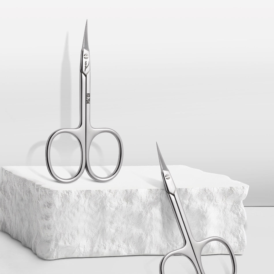 NGHIA EXPORT Cuticle Scissors - KD-704 (Stainless Steel)