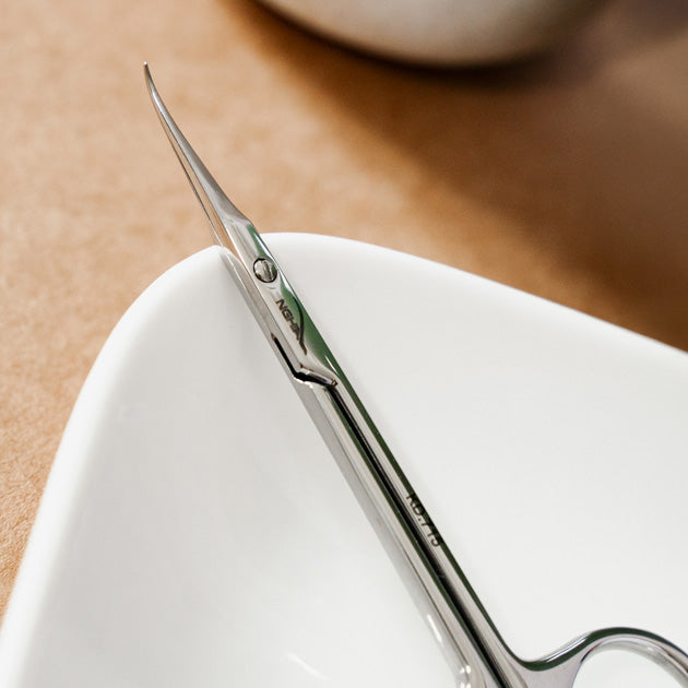 NGHIA EXPORT Cuticle Scissors - KD-715 (Stainless Steel)