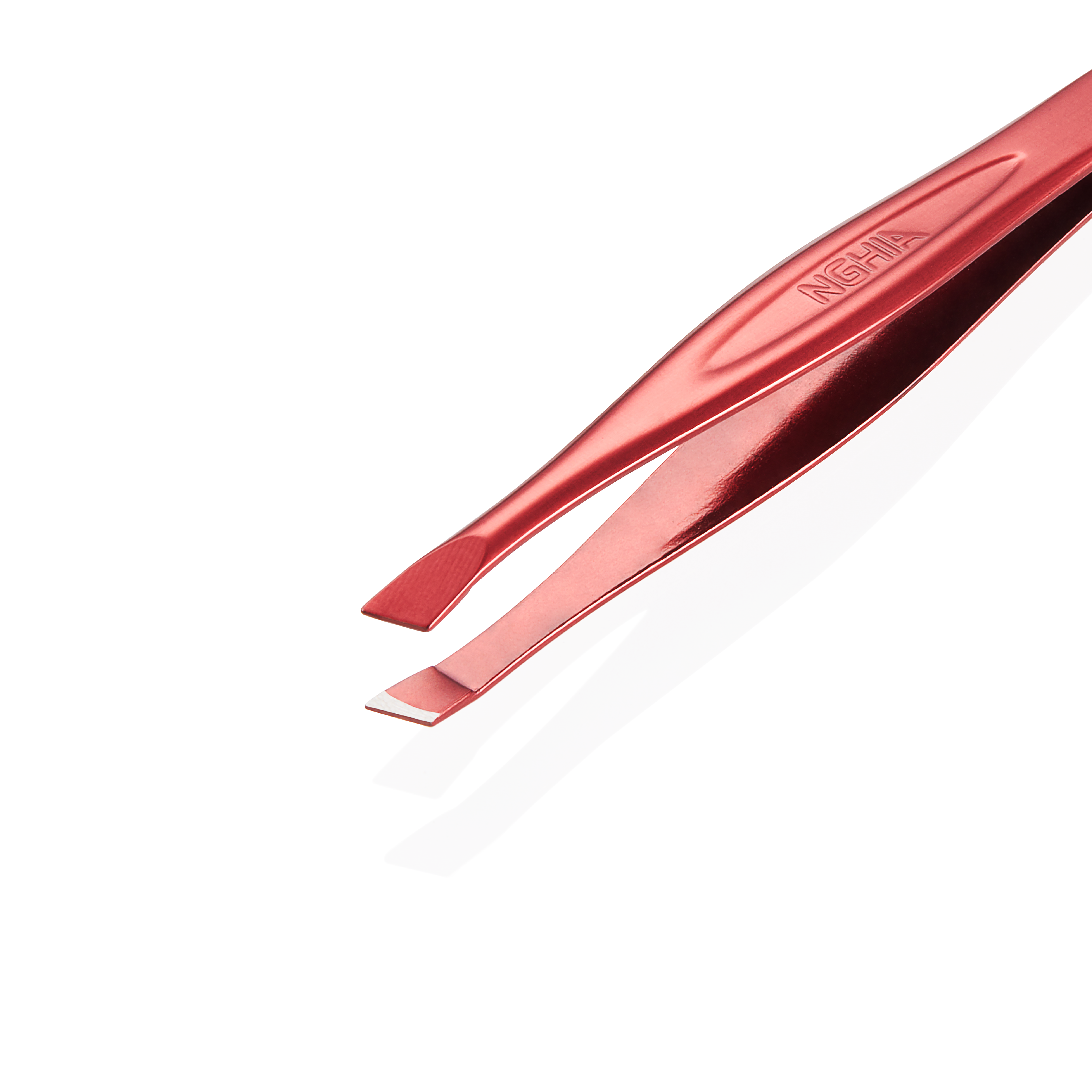 NGHIA Colorful Slanted Tips Tweezers - N-401 (Stainless Steel)