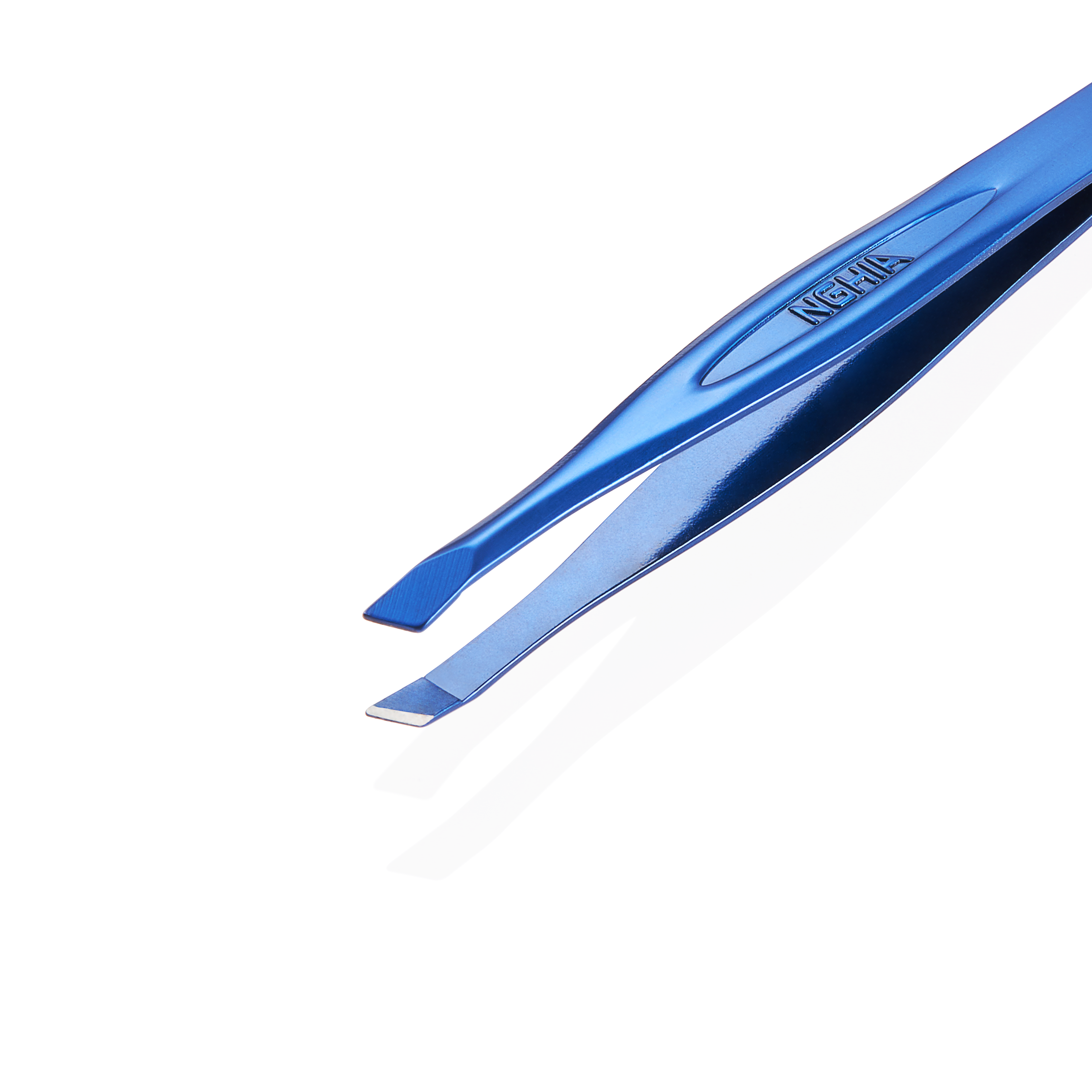 NGHIA Colorful Slanted Tips Tweezers - N-401 (Stainless Steel)