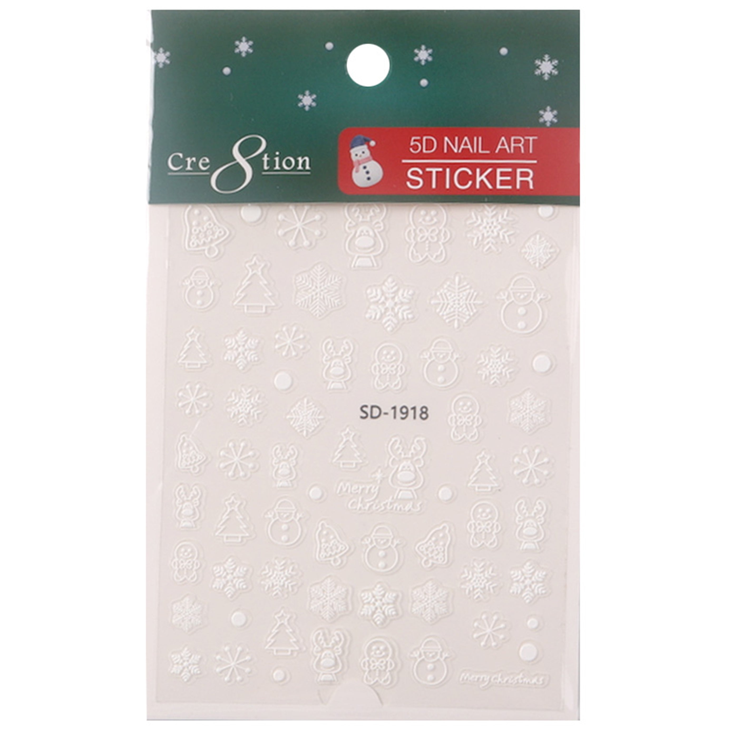 Cre8tion Nail Art Sticker Christmas (29 Styles)