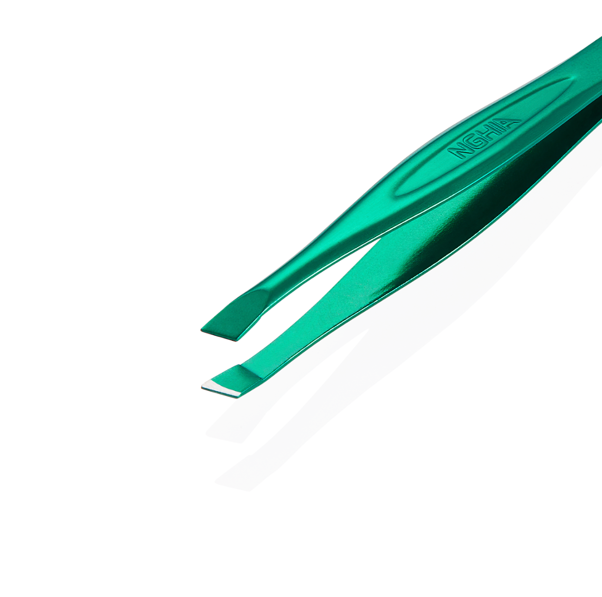 NGHIA Colorful Slanted Tips Tweezers - N-401 (Stainless Steel)