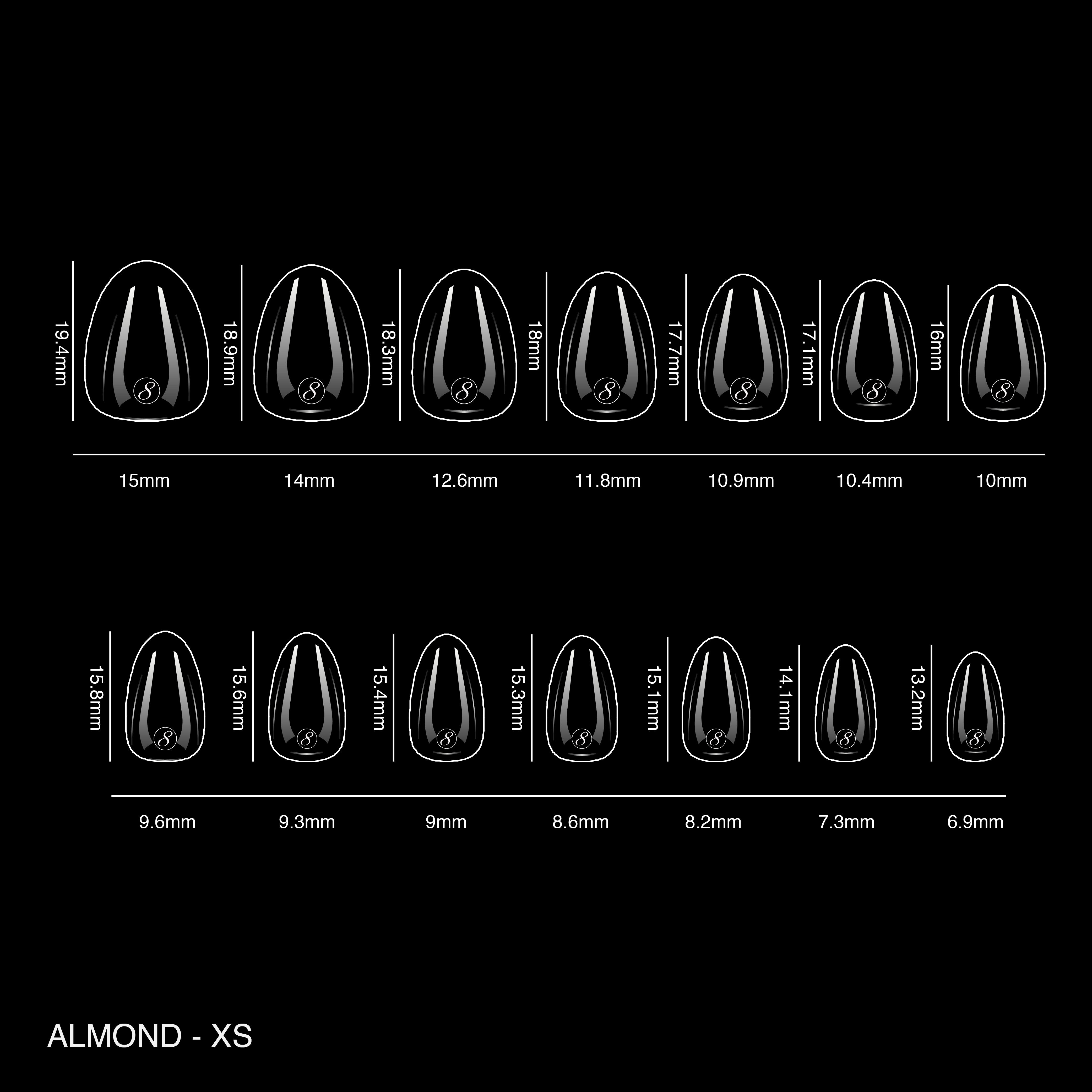 Cre8tion Soft Gel Tips - ALMOND