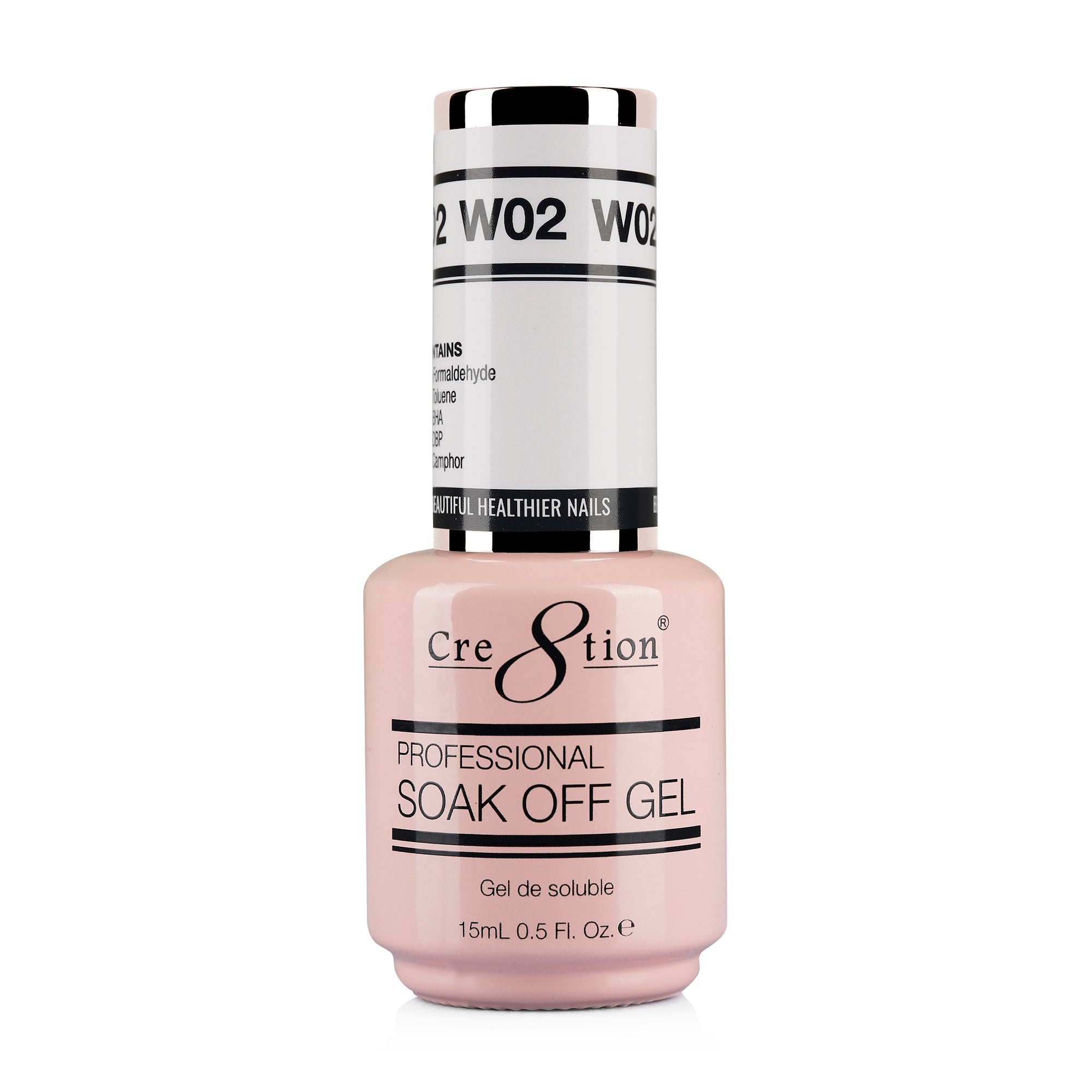 Cre8tion Gel - French Collection 0.5oz - W02 Cold White