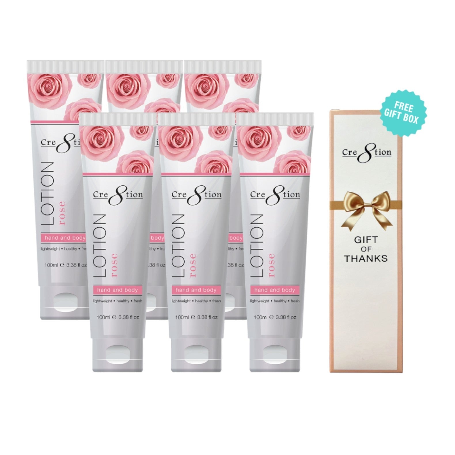 Cre8tion Hand & Body Lotion 100 ml/fl. 3.3oz - Gift box Free