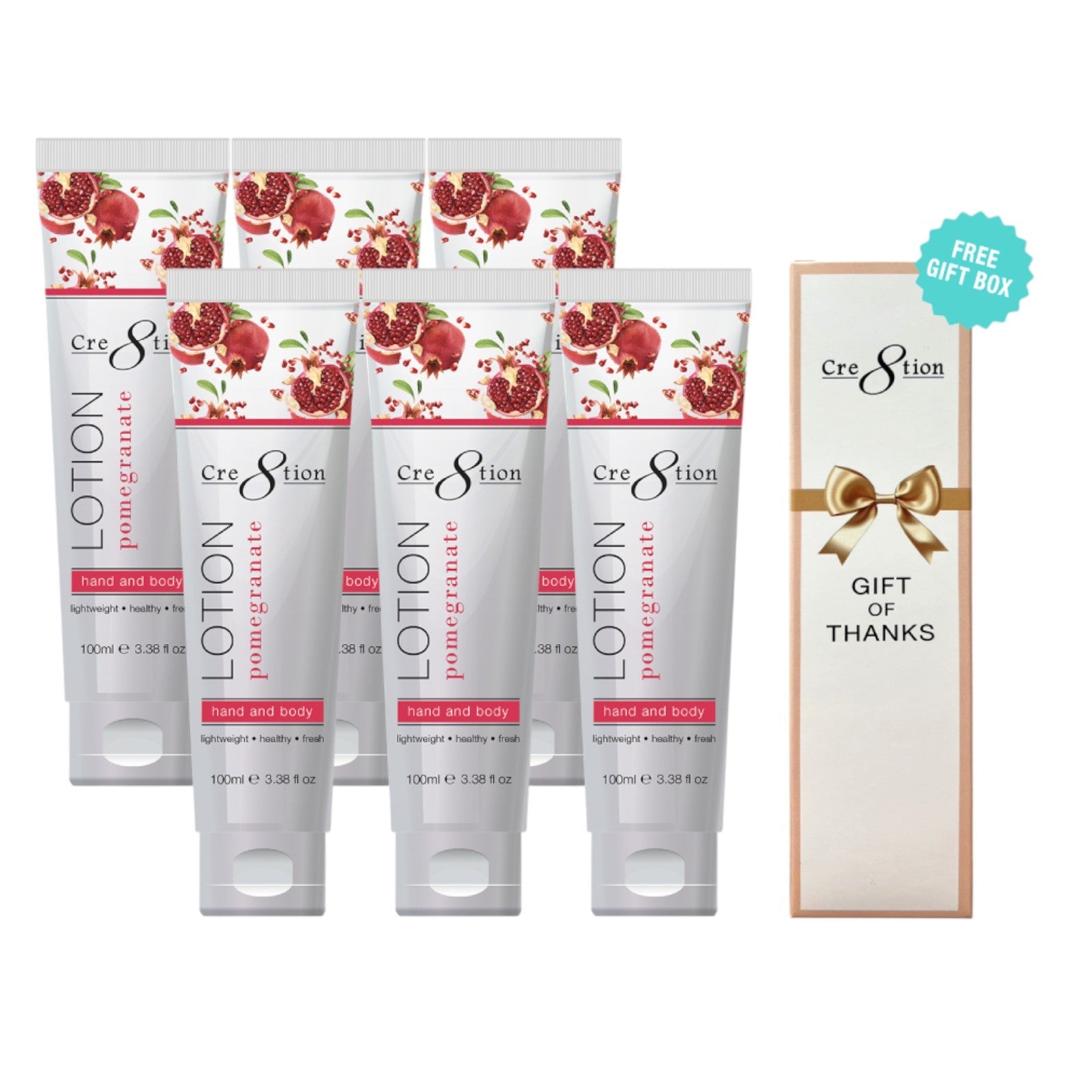 Cre8tion Hand & Body Lotion 100 ml/fl. 3.3oz - Gift box Free