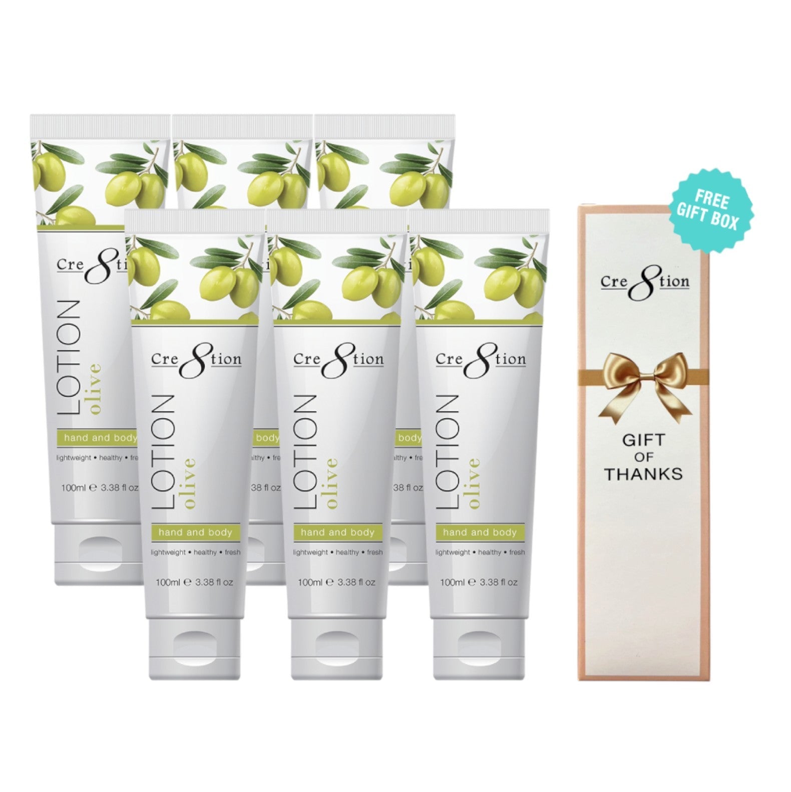 Cre8tion Hand & Body Lotion 100 ml/fl. 3.3oz - Gift box Free