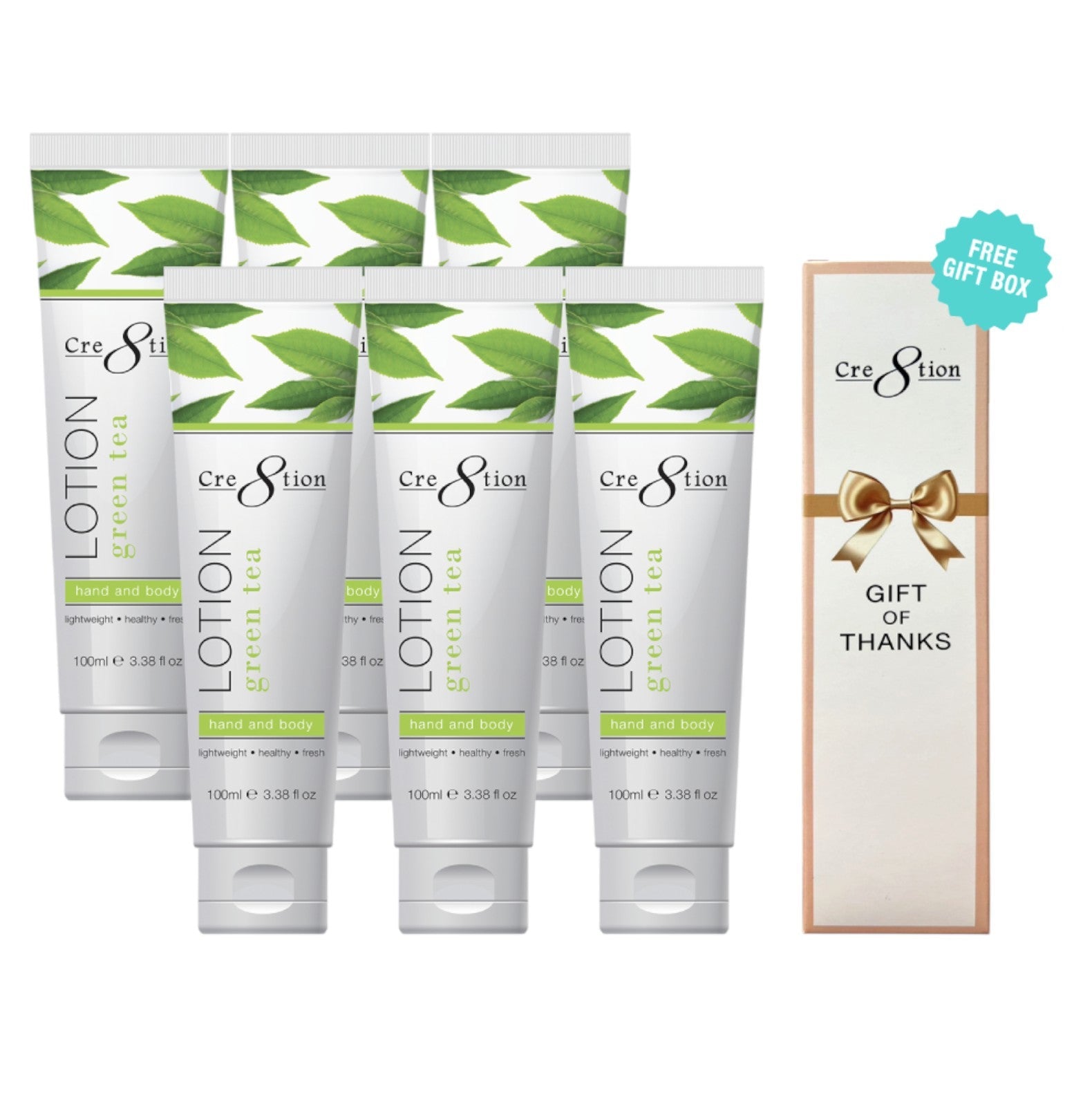 Cre8tion Hand & Body Lotion 100 ml/fl. 3.3oz - Gift box Free