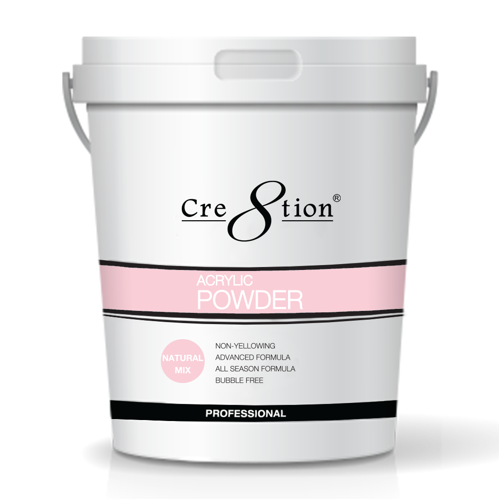 Cre8tion Acrylic Powder Natural Mix 25lbs