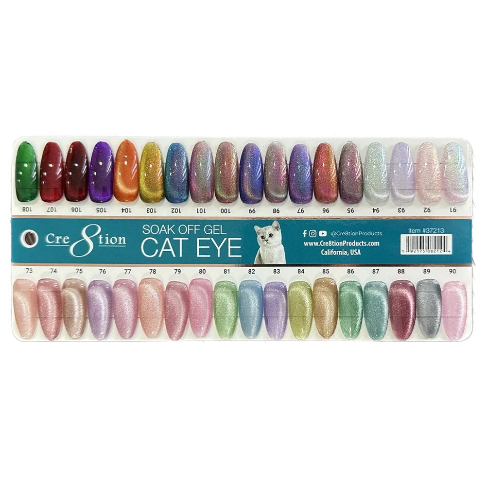 Cre8tion Color Chart - Cat Eye