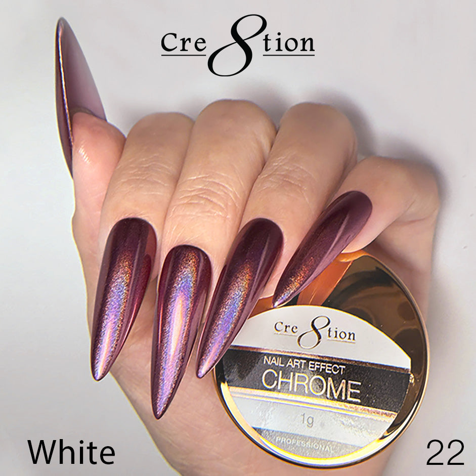 Cre8tion Chrome Nail Art Effect 1g - 22 Chameleon Chrome Metallic