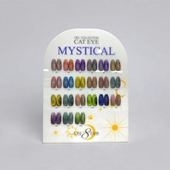 Cre8tion Cat Eye Gel 0.5oz - Mystical Collection - 21 colors (#95 - #103, #127 - #138) w/ 1 Magnet Duo, 1 Magnet Bar & 1 Color Chart