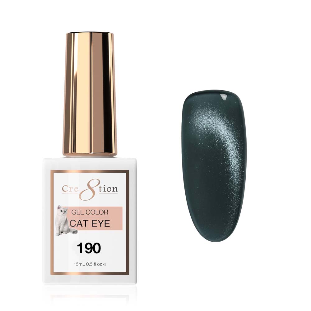 Cre8tion Cat Eye Soak Off Gel 0.5oz 190