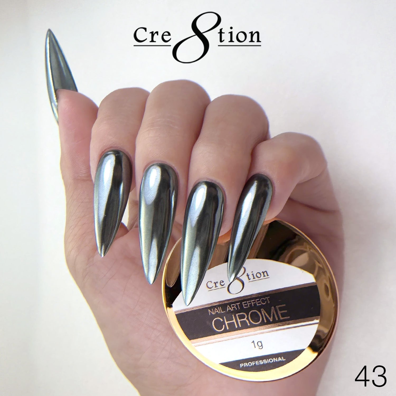 Cre8tion Chrome Nail Art Effect 1g - 43