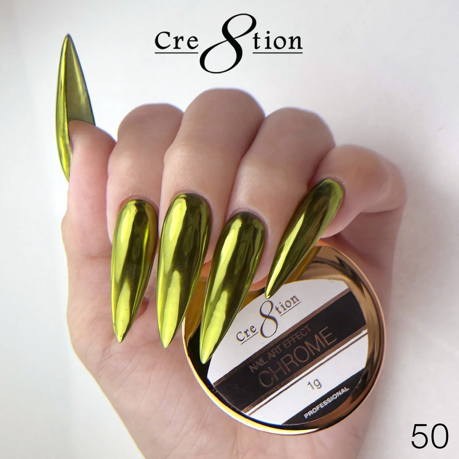 Cre8tion Chrome Nail Art Effect 1g - 50
