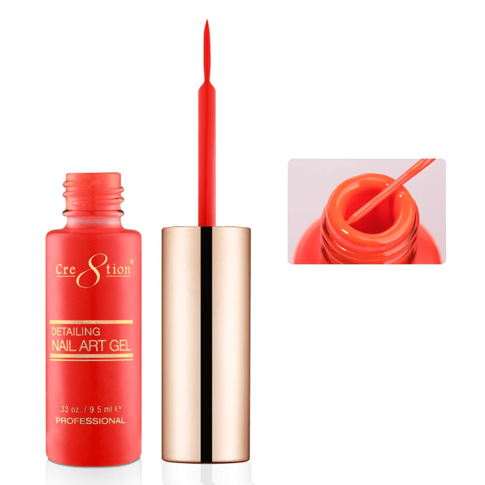 Cre8tion Detailing Nail Art Gel - Bright Collection