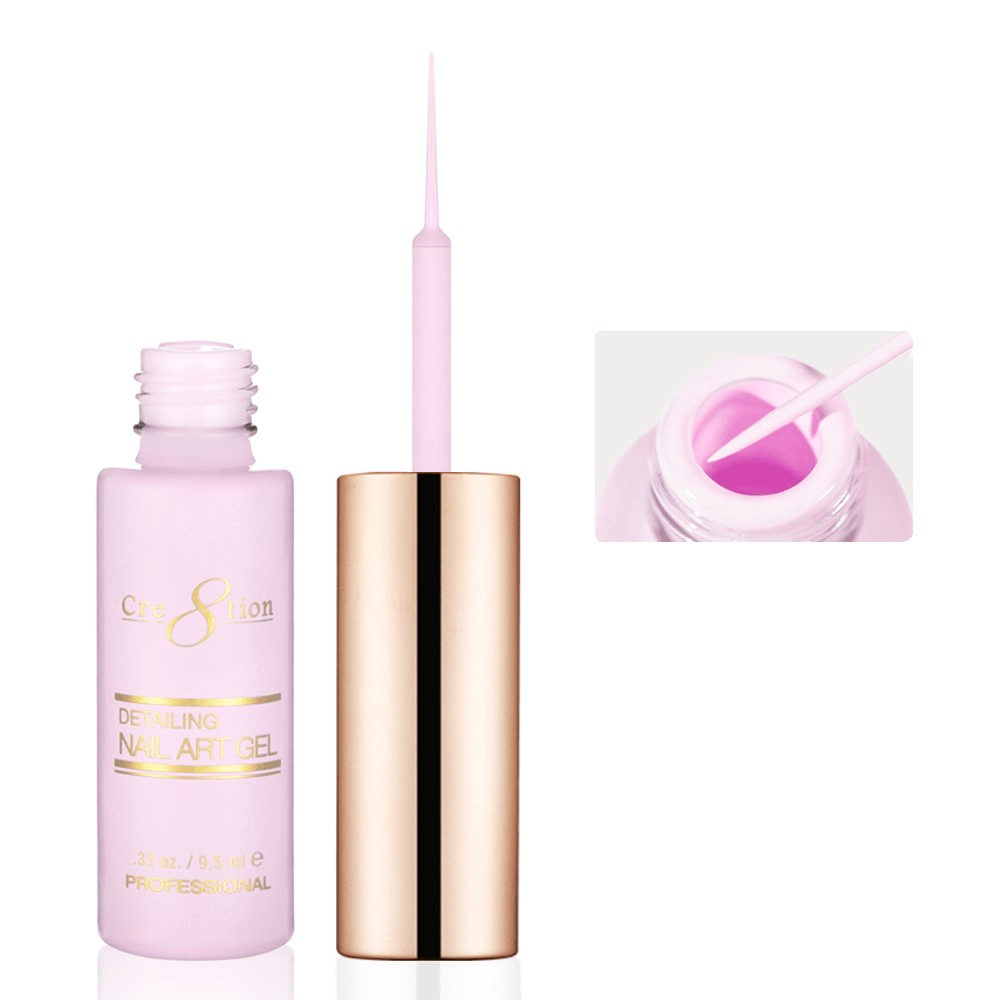 Cre8tion Detailing Nail Art Gel - Pastel Collection