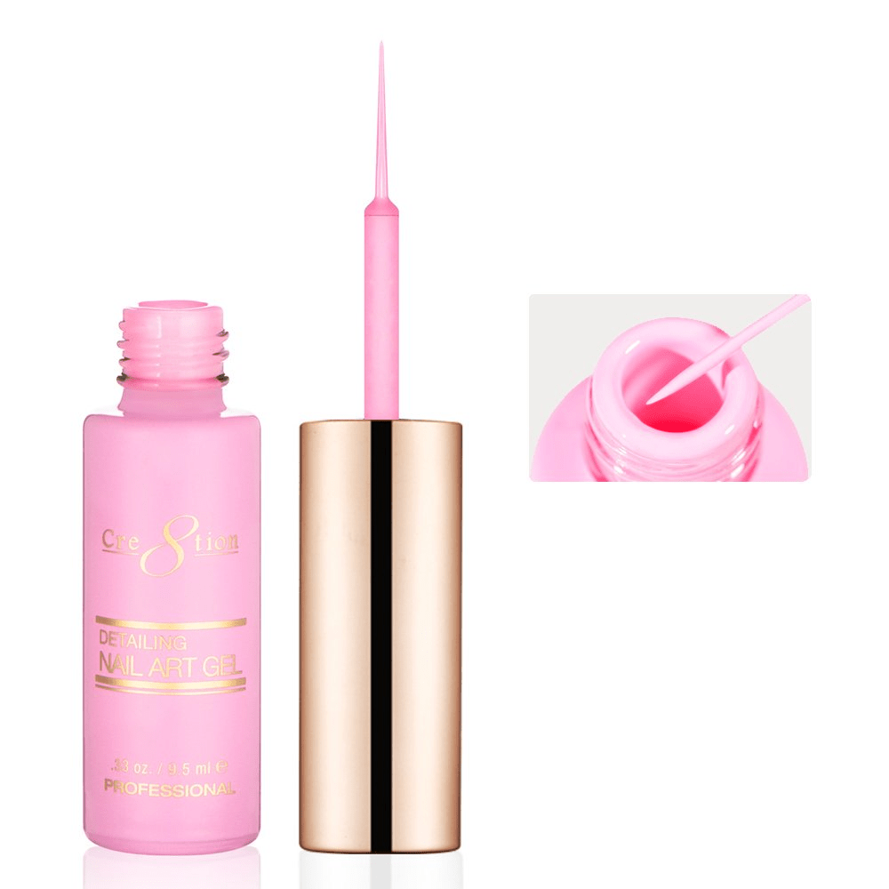 Cre8tion Detailing Nail Art Gel - Pastel Collection