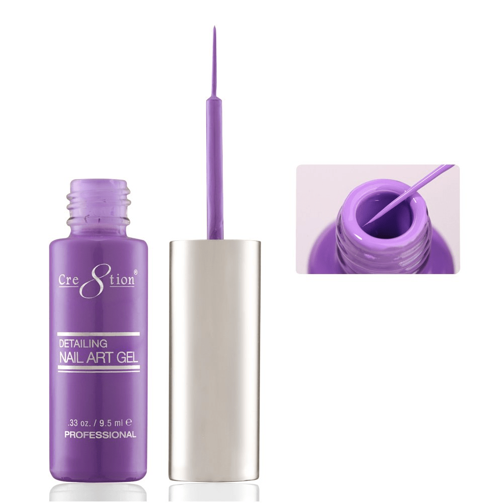Cre8tion Detailing Nail Art Gel - Primary Collection