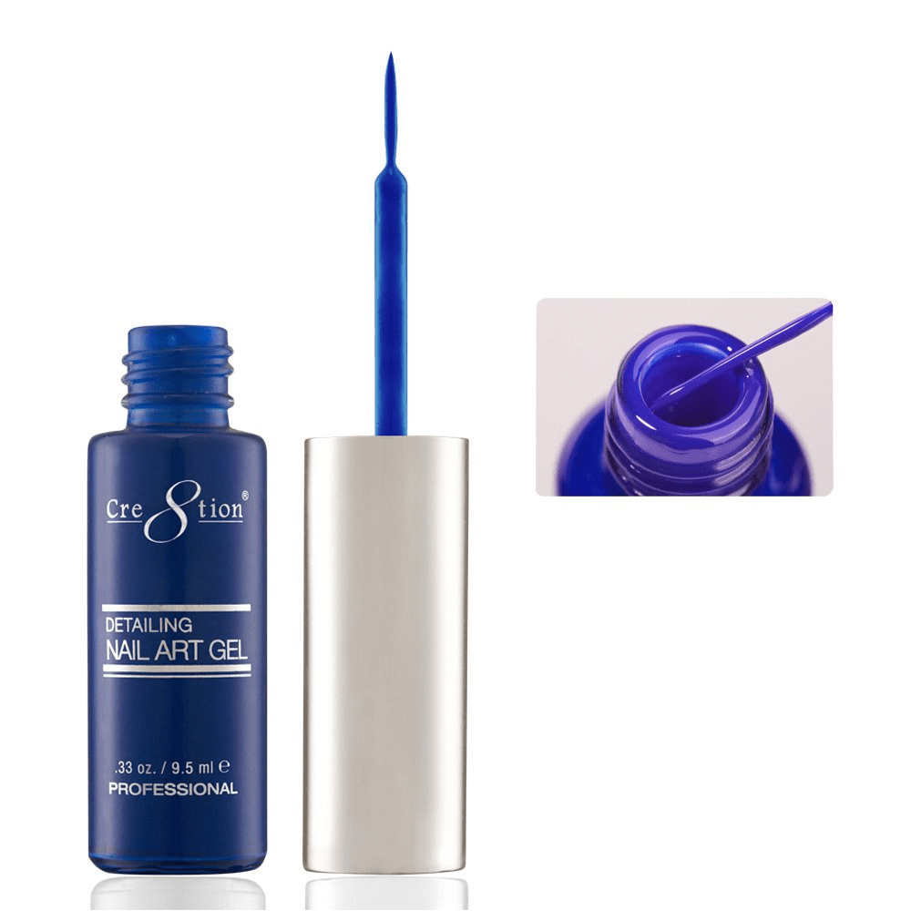 Cre8tion Detailing Nail Art Gel - Primary Collection