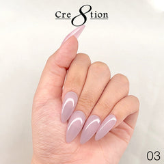 Cre8tion Gel Collection - Overlay/ Brush on Builder 0.5oz 03 Rosewater Ballet Promise