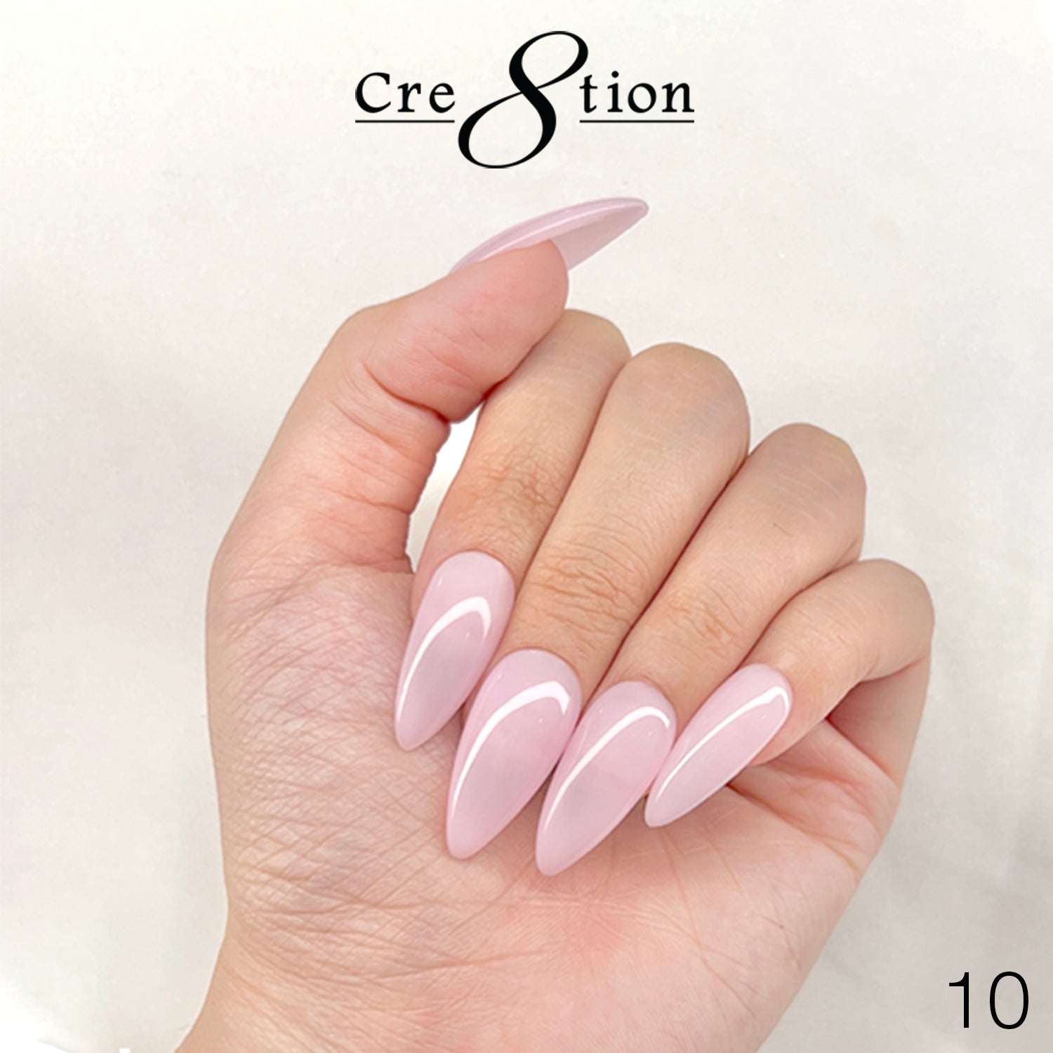 Cre8tion Gel Collection - Overlay/ Brush on Builder 0.5oz 10 Frosted Pink Gardenia