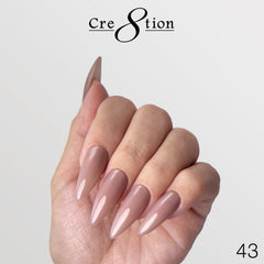 Cre8tion Gel Collection - Overlay/ Brush on Builder 0.5oz 43 Mauve Cashmere Wrap