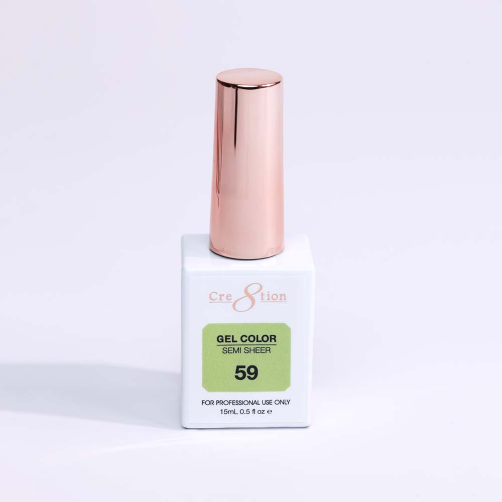 Cre8tion Hema Free Semi-Sheer Collection 0.5oz - Mint Sky Series