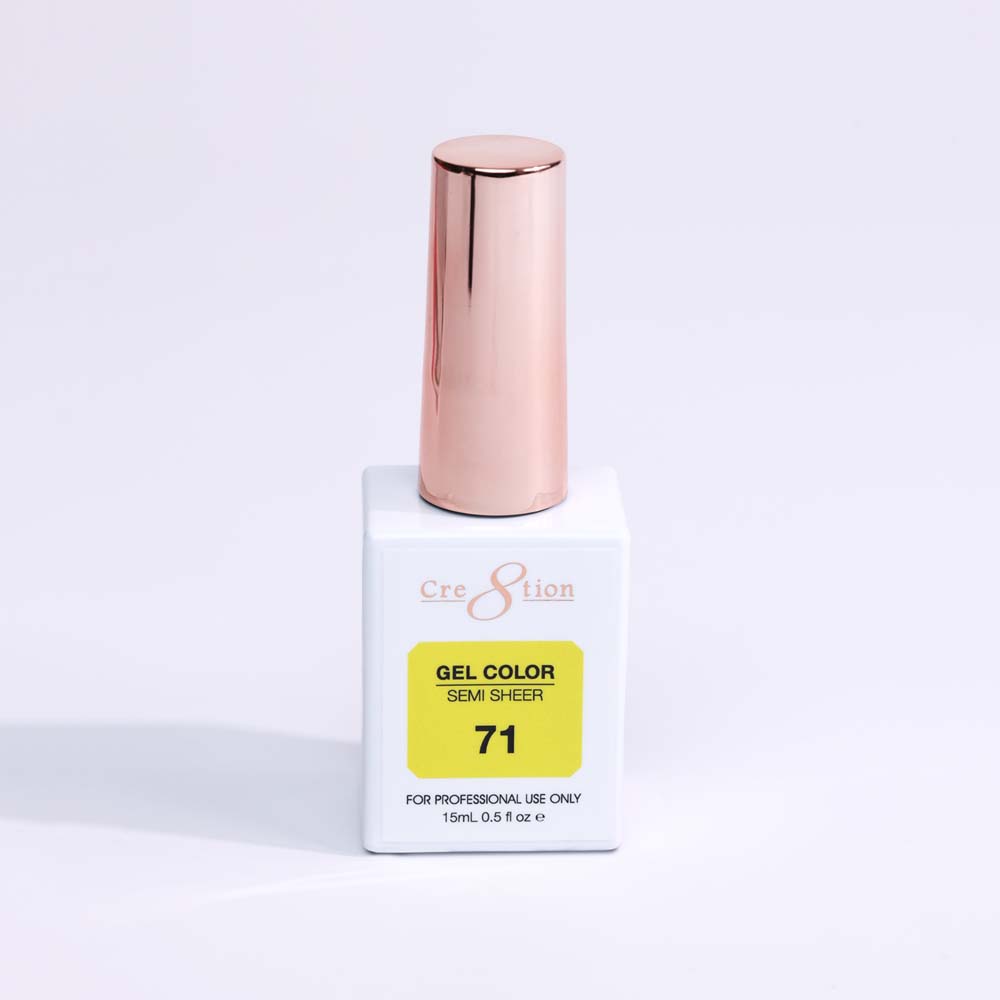 Cre8tion Hema Free Semi-Sheer Collection 0.5oz - Neon Series