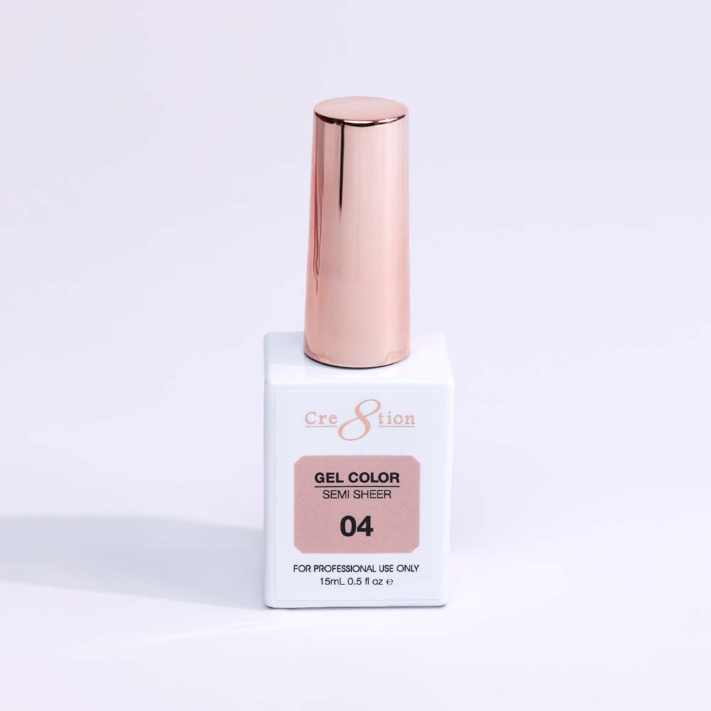 Cre8tion Hema Free Semi-Sheer Collection 0.5oz - Nude Series