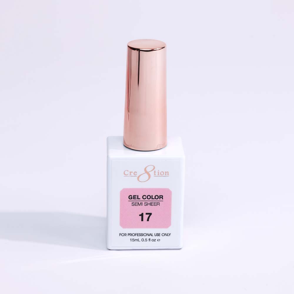 Cre8tion Hema Free Semi-Sheer Collection 0.5oz - Pink Series