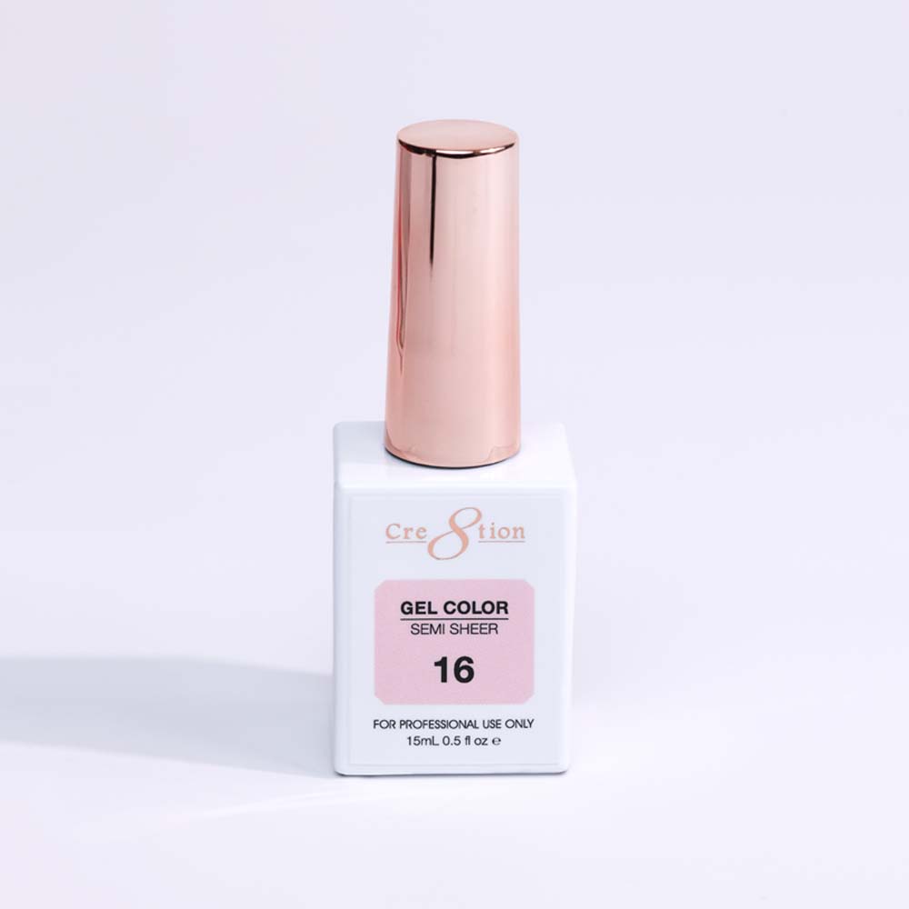 Cre8tion Hema Free Semi-Sheer Collection 0.5oz - Pink Series