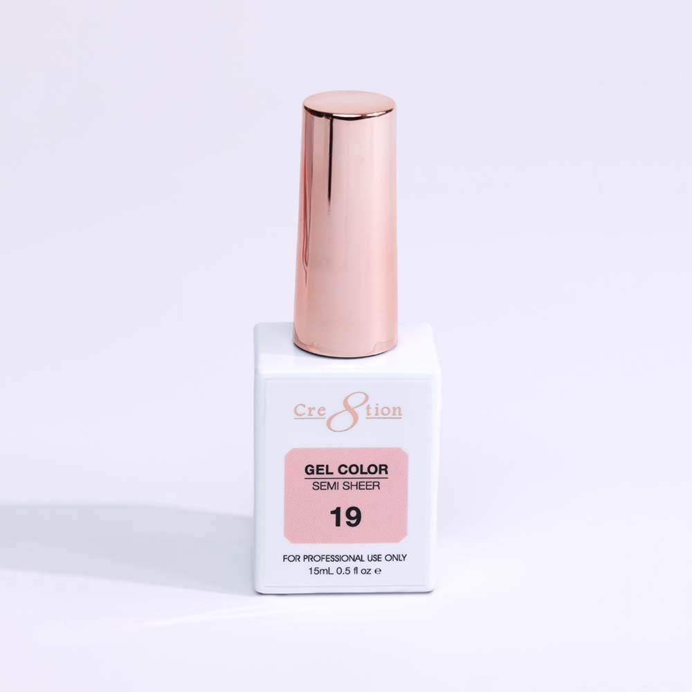 Cre8tion Hema Free Semi-Sheer Collection 0.5oz - Pink Series