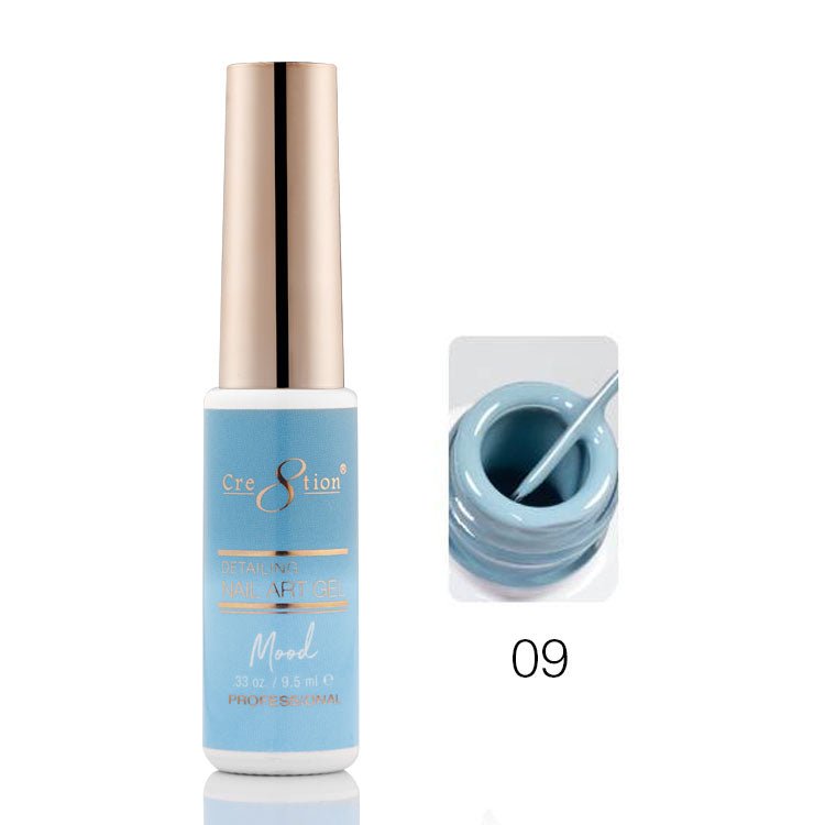 Cre8tion Mood Changing Detailing Gel 0.25oz - Full set 18 colors