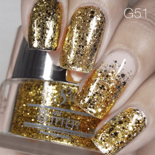 Cre8tion Nail Art Glitter 0.5oz - WINTER SPARKLING