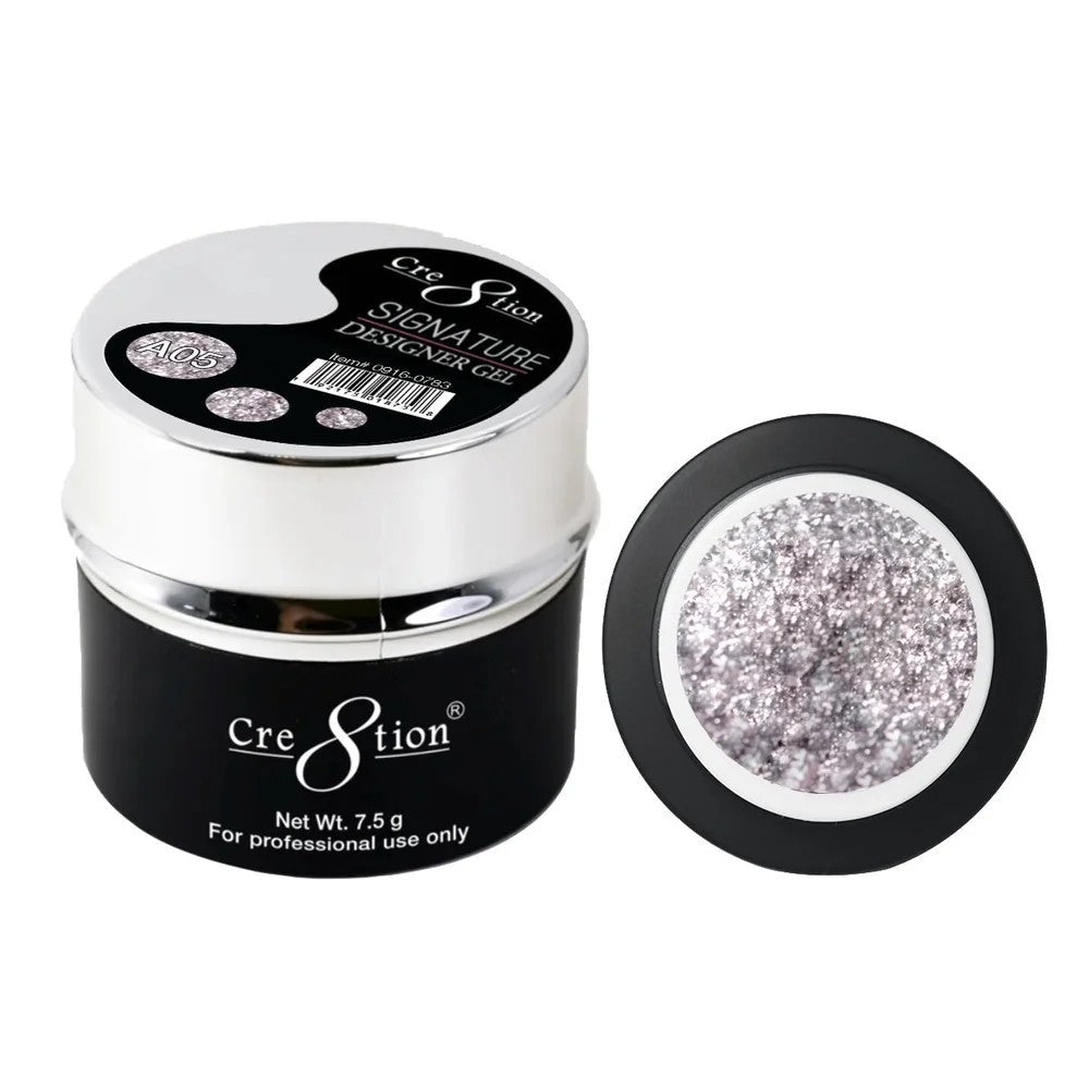 Cre8tion Signature Designer Gel 7.5g - Full Set 9 Colors