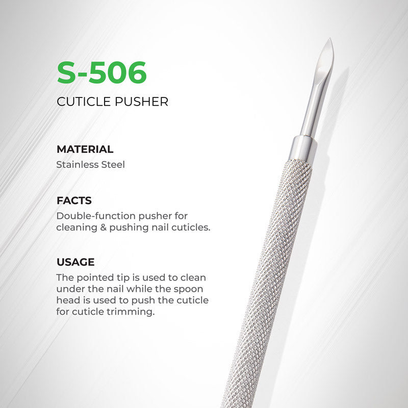 NGHIA Cuticle Pusher - S-506 (Stainless Steel)